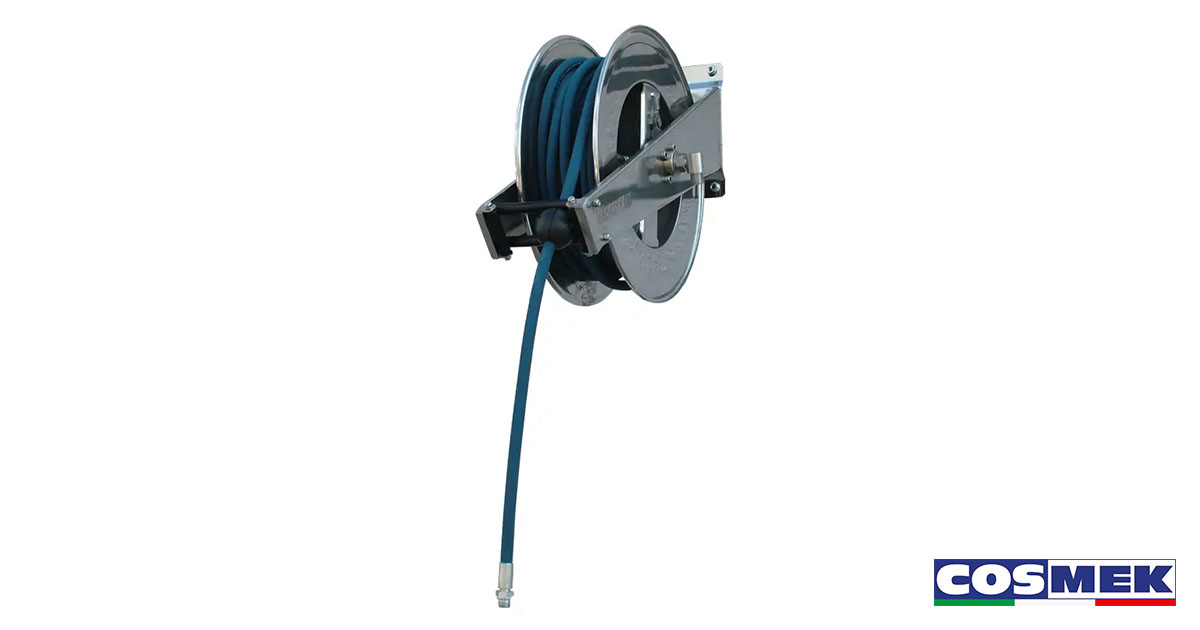 Avvolgitubo Automatico Geka Plus PA30SK – Tubo 3/4" 30m + 2m, Struttura In Acciaio, Per Giardino - 2