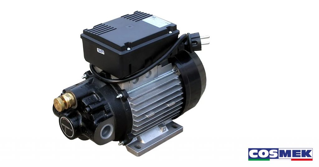 Self priming electric pumps for waste oil Cosmek Srl